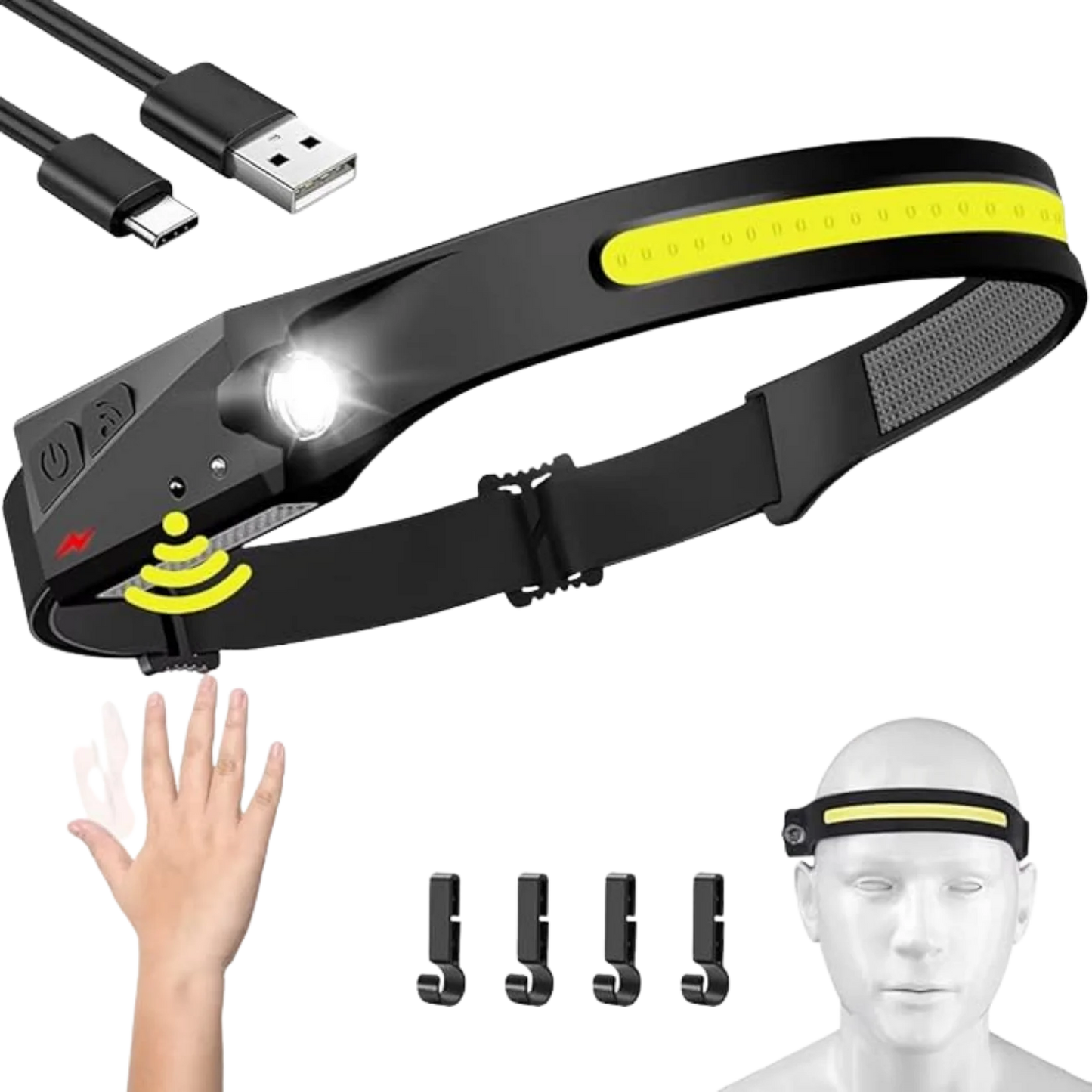 Pro Headlamp Rechargeable