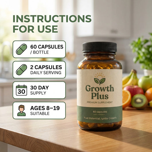 Zelo Growth Plus For Kids & Teens